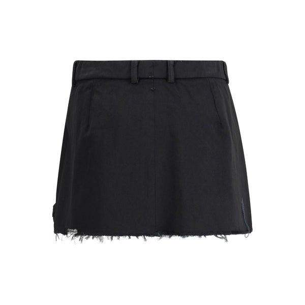 Balenciaga Skirts? Balenciaga Women Fringed Miniskirt Chic Everyday Designer Skirt