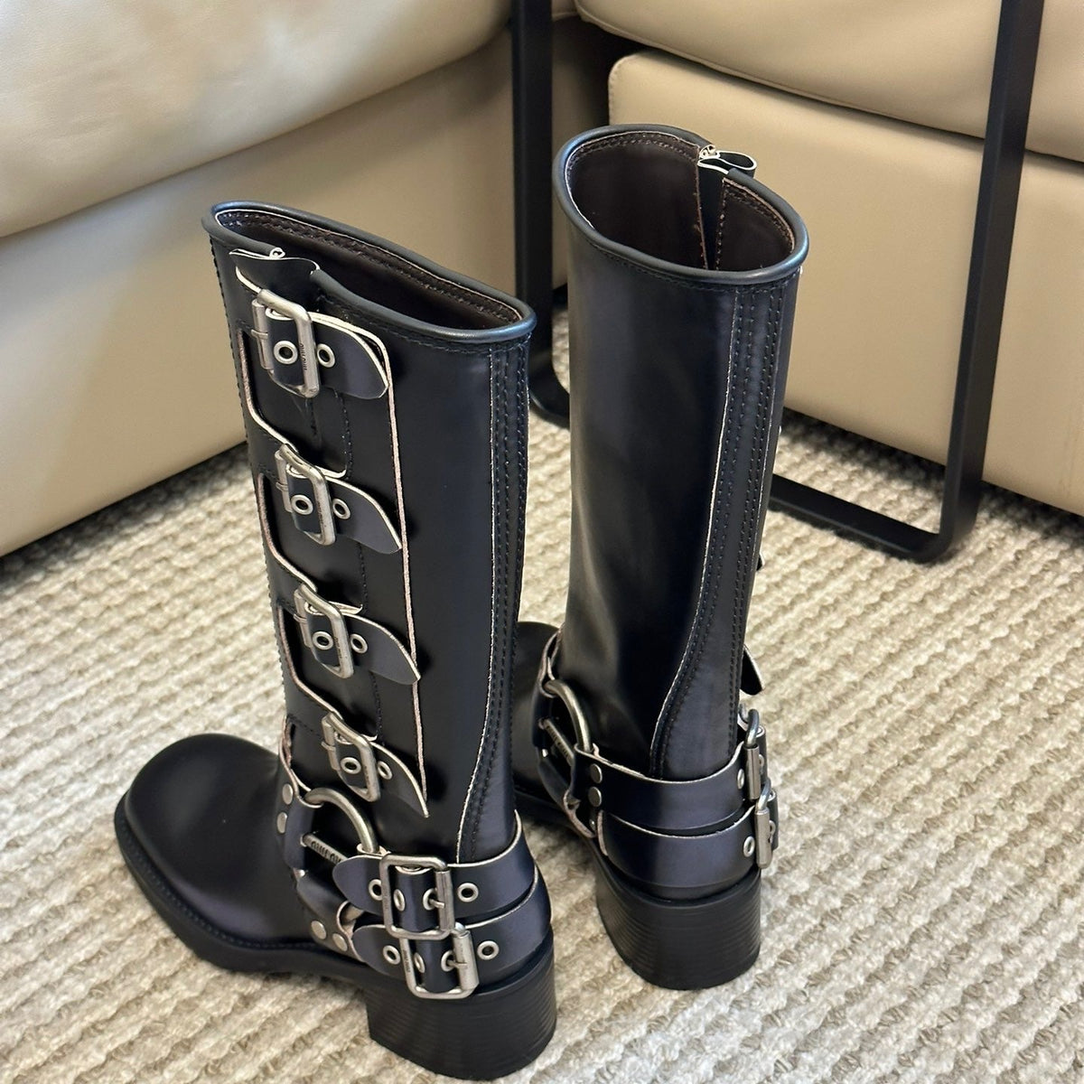 Shoes? Miu M Boots Premium Designer Casual Shoes
