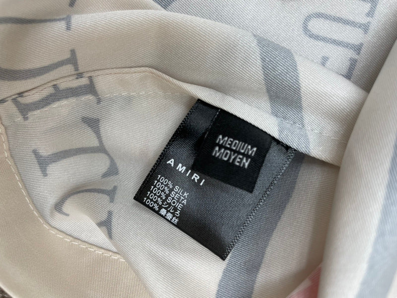 Amiri t-shirt back view — premium authentic designer style