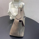Close-up detail of sophisticated bag design