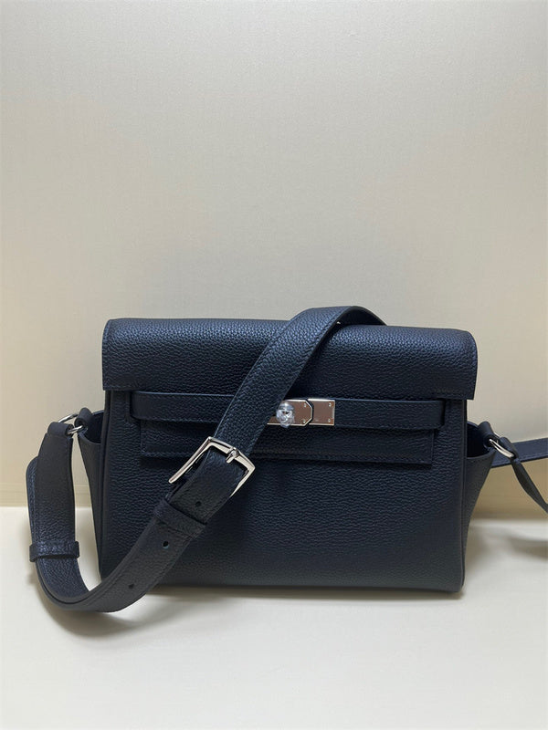 Close-up detail of clean-lined bag design