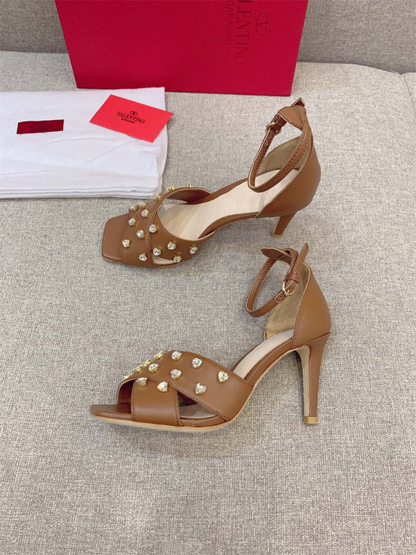 Valentino Garavani luxury shoes detail shot