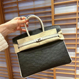  crossbody bag close-up of hardware and finish