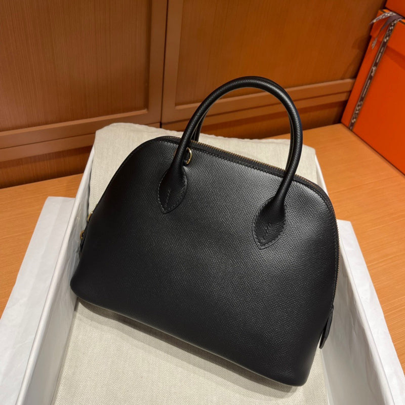 Statement bag shown from front angle