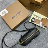 Sophisticated Faux Leather Handbag - Sleek Minimalist Lines | Women's Fashion Handbag #1106 - interior view (image 6) of designer-inspired handbag