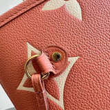 Interior view of statement signature women's handbag – women's luxury accessory