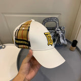 Full view of Burberry unisex cap