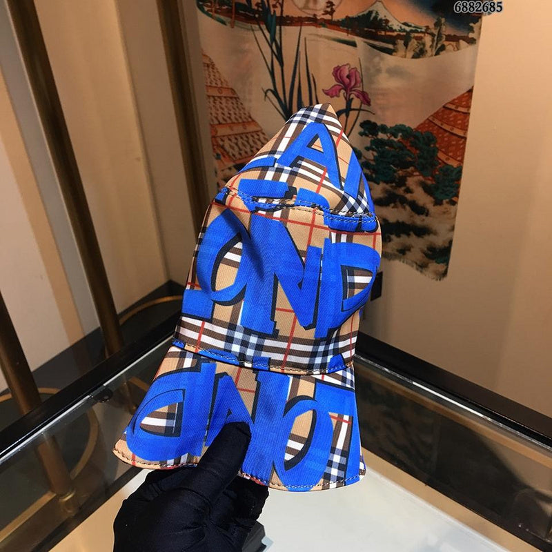 Full view of Burberry unisex cap