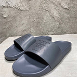 Balenciaga White Crisscross Strap Sandals - Angled View