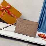 Styled lifestyle shot of structured sleek women's handbag – women's luxury handbag