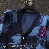 Front view of Louis Vuitton luxury clothing with runway-inspired design