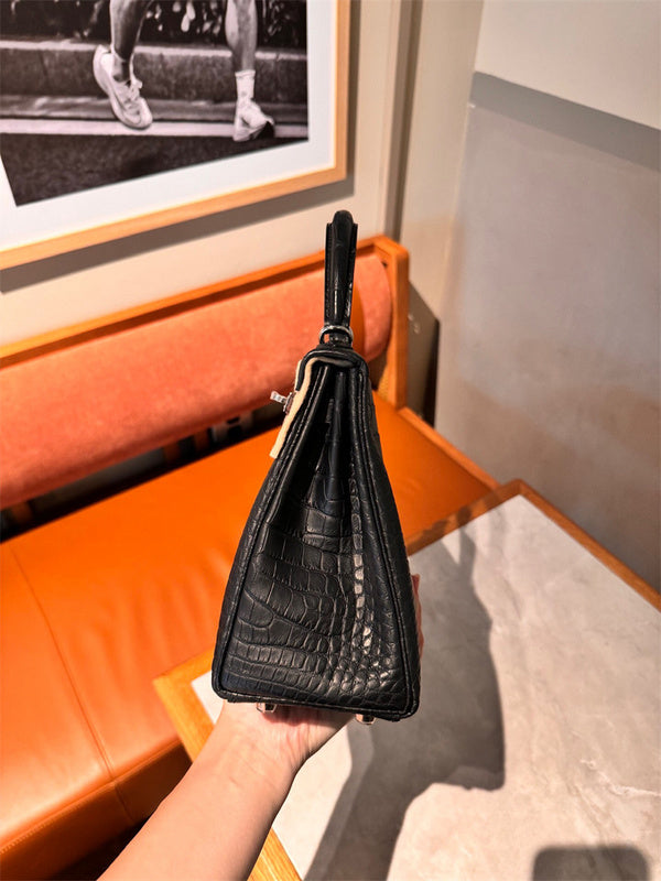 Close-up detail of versatile bag design