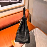 Close-up detail of versatile bag design