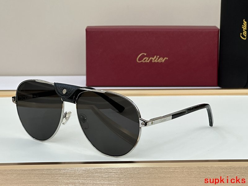 Lifestyle view of Cartier unisex sunglasses