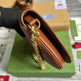 Front view of sleek structured women's handbag – women's luxury handbag