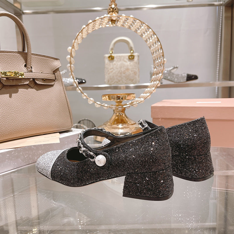 Miu Miu luxury shoes back view — premium authentic designer style