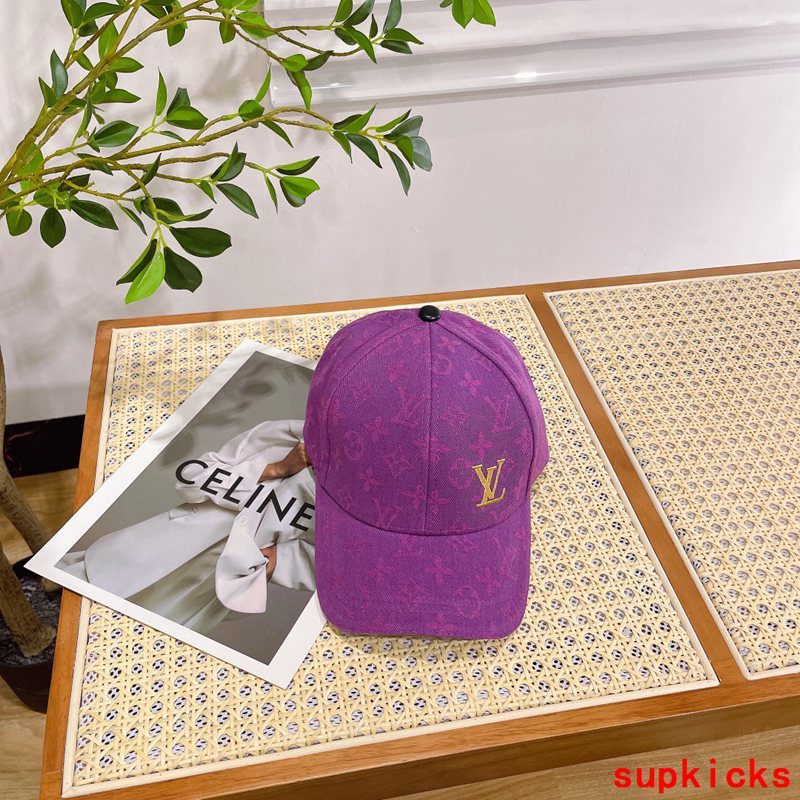 Side view of Louis Vuitton unisex cap