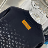Side profile of Louis Vuitton luxury clothing with contemporary cut