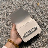 Clean-Lined handbag styled for everyday wear