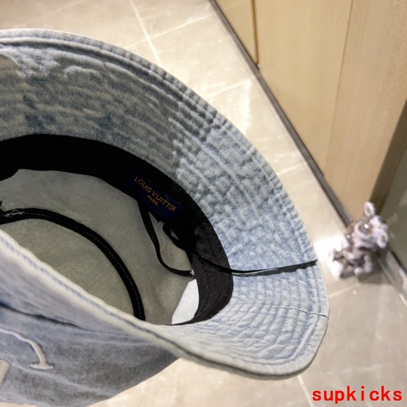 Side view of Louis Vuitton unisex cap