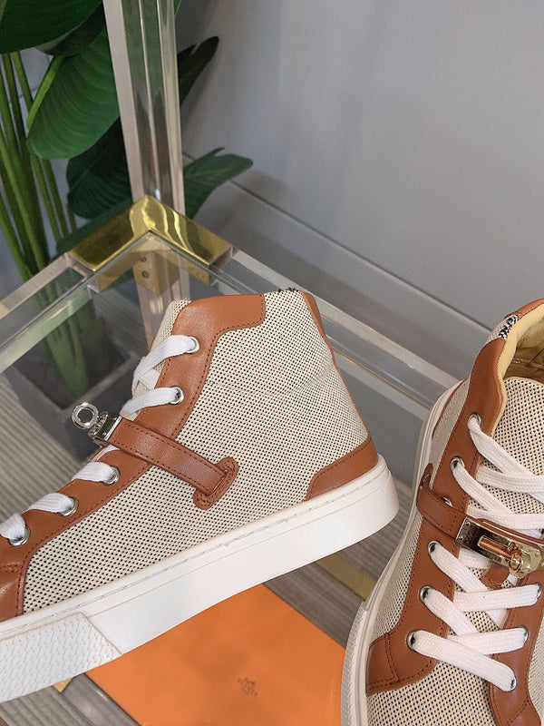 Hermes shoes Style 318 - close-up of sleek modern silhouette (alternate angle)