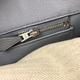Close-up detail of refined bag design