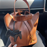  Contemporary shopper bag front view 7