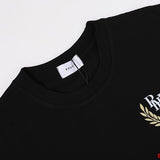 Side profile of Rhude luxury clothing with contemporary cut