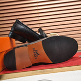 Hermes shoes Style 066 - styled lifestyle view