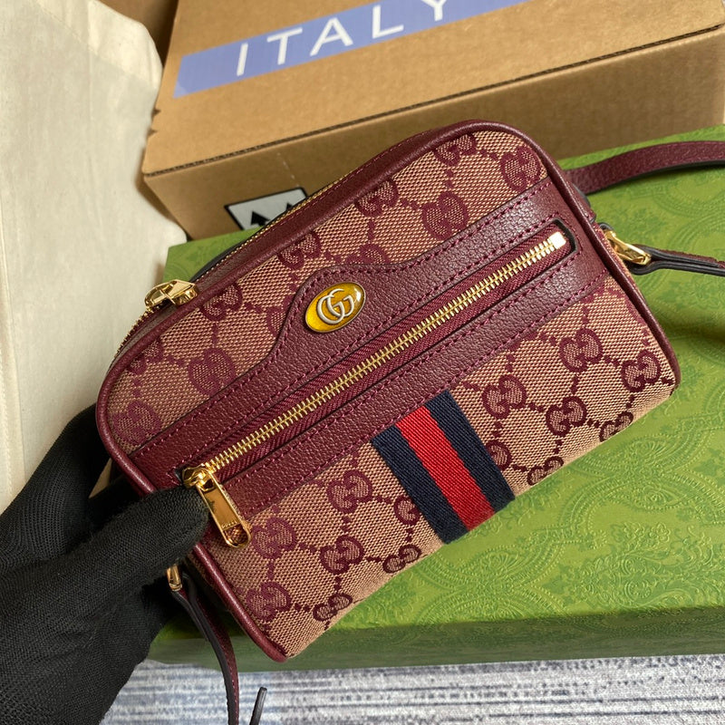 Back view of elevated sleek women's handbag – women's designer-style accessory