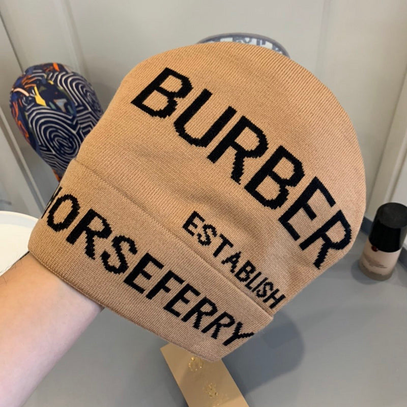 Full view of Burberry unisex cap