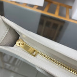 Close-up detail of chic structured women's handbag – women's everyday handbag