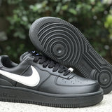 Nike fresh white-and-black luxury sneakers view 8 signature lace-up style