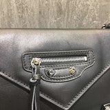 Sleek Faux Leather Handbag - Versatile Everyday Design | Women's Luxury Handbag #798 - styled full view (image 7) of designer-inspired handbag