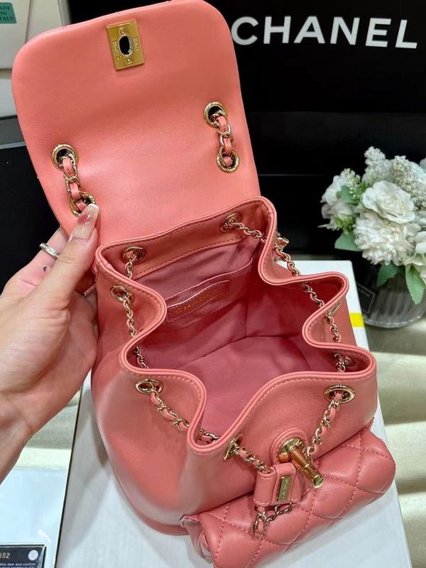Zivas Charm Polished Finish Designer Handbag (Considered Detail & Form) – Interior View