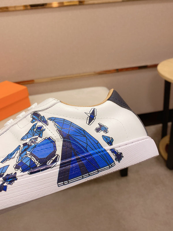 Hermès White Slingback Heels - Close-Up Texture View