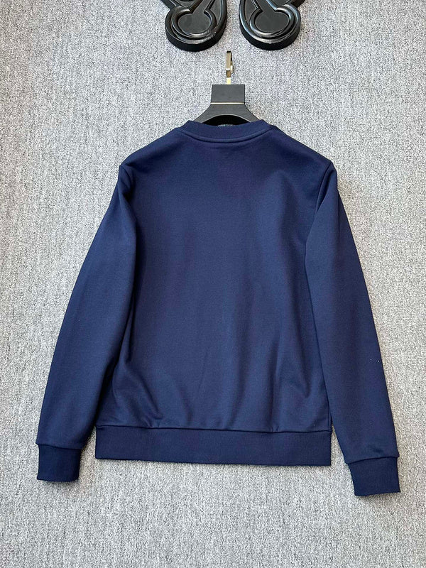 Side profile of Louis Vuitton luxury clothing with tailored silhouette