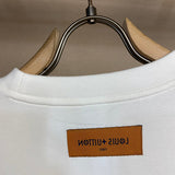 Side profile of Louis Vuitton luxury clothing with runway-inspired design