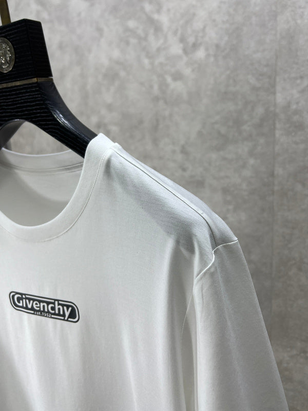 Full styled look of Givenchy luxury clothing with everyday silhouette