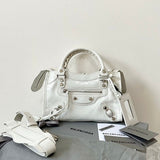 Zivas Charm Signature Style Statement Handbag (Elevated Daily Companion) – Angled View