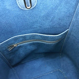 Back view of classic statement women's handbag – women's everyday handbag