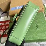 Side view of versatile structured handbag