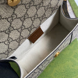 Interior view of structured classic women's handbag – women's premium purse
