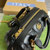 Close-up detail of structured polished women's handbag – women's luxury accessory