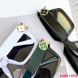 Close-up detail view of Louis Vuitton unisex sunglasses