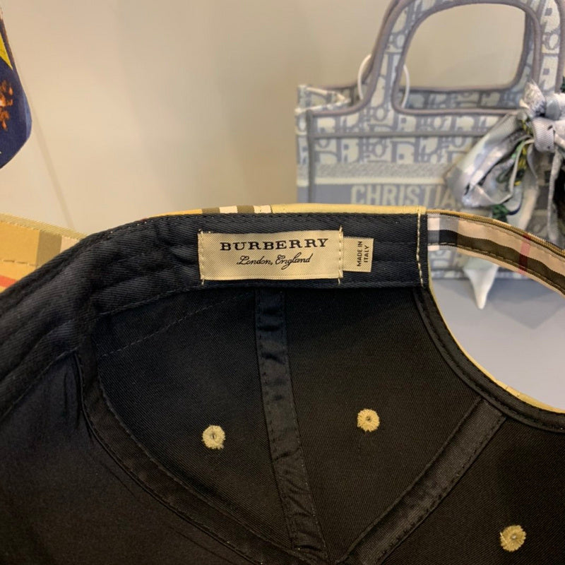 Lifestyle view of Burberry unisex cap