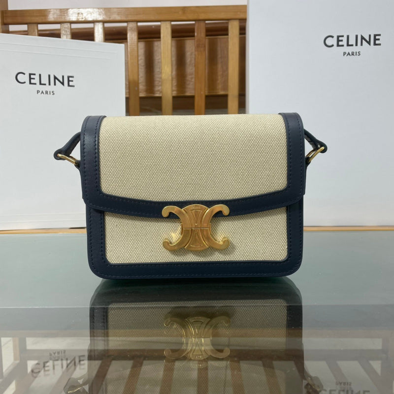 Front view of chic modern women's handbag – women's luxury accessory