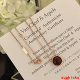 Front view of Van Cleef & Arpels unisex jewelry piece