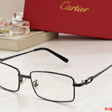 Close-up detail view of Cartier unisex sunglasses
