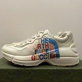 Gucci muted earth tones luxury sneakers view 6 low-top design